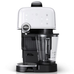 Lavazza A Modo Mio Fantasia Plus Cappuccino Latte Coffee Machine, Ice White